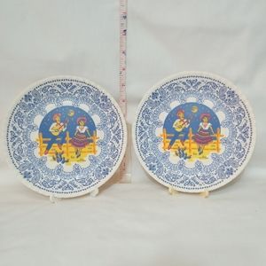 WESTERN theme Plate Malamine by Keep the Faye. (2 pieces).